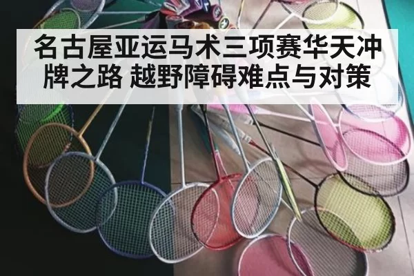 名古屋亚运马术三项赛华天冲牌之路 越野障碍难点与对策
